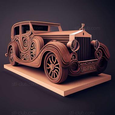 3D модель Rolls Royce Phantom I (STL)